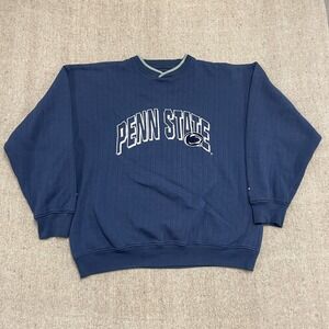 vintage PENN STATE Nittany Lions UNI sweatshirt mens 2xl BLue 1990s NCAA STARTER
